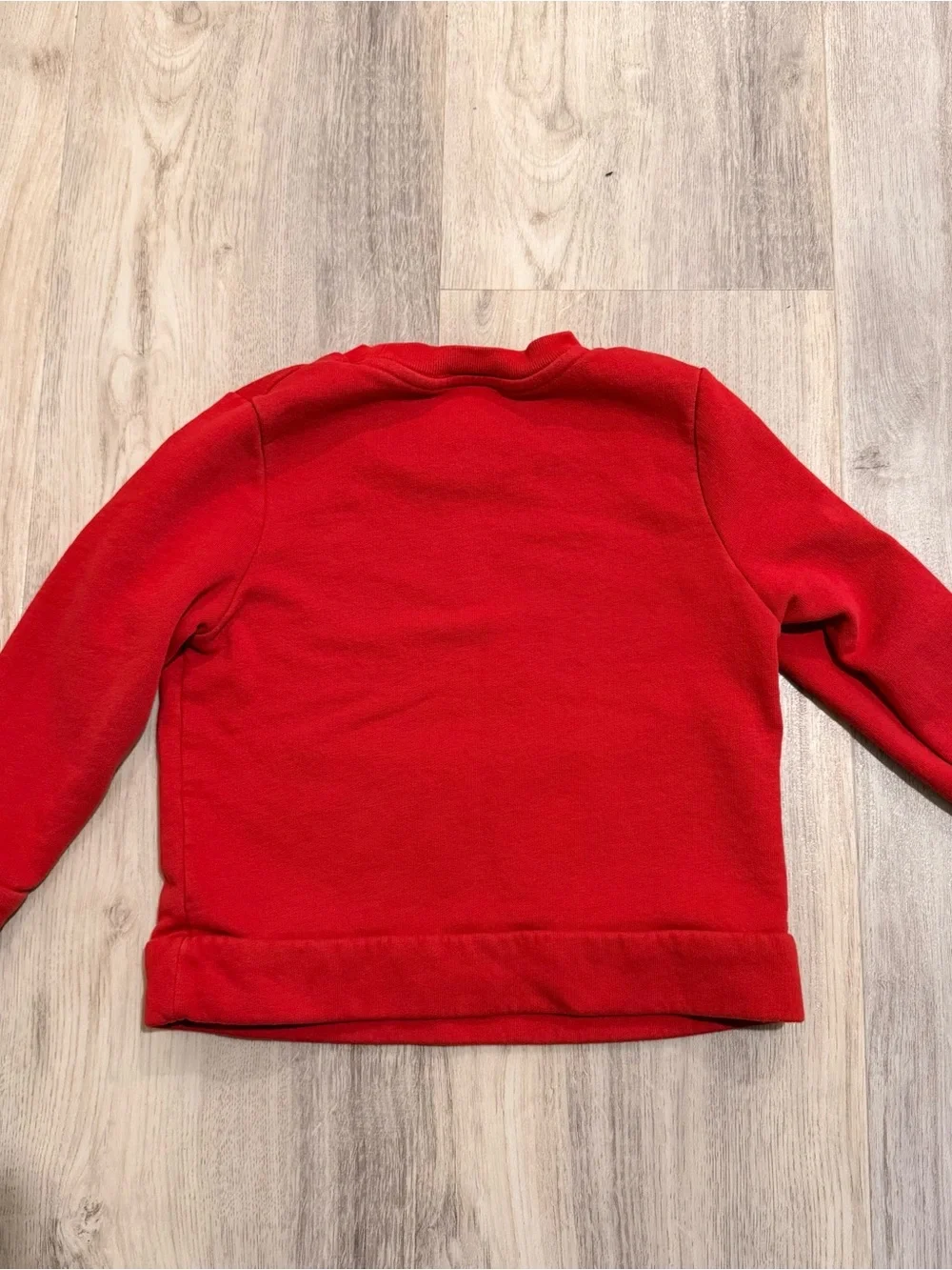 adidas Red Sweatshirt with Camo Joggers Kids Matching Set 24 Months